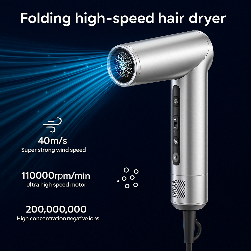 Multifunctional High-speed Air Comb Hair Dryer