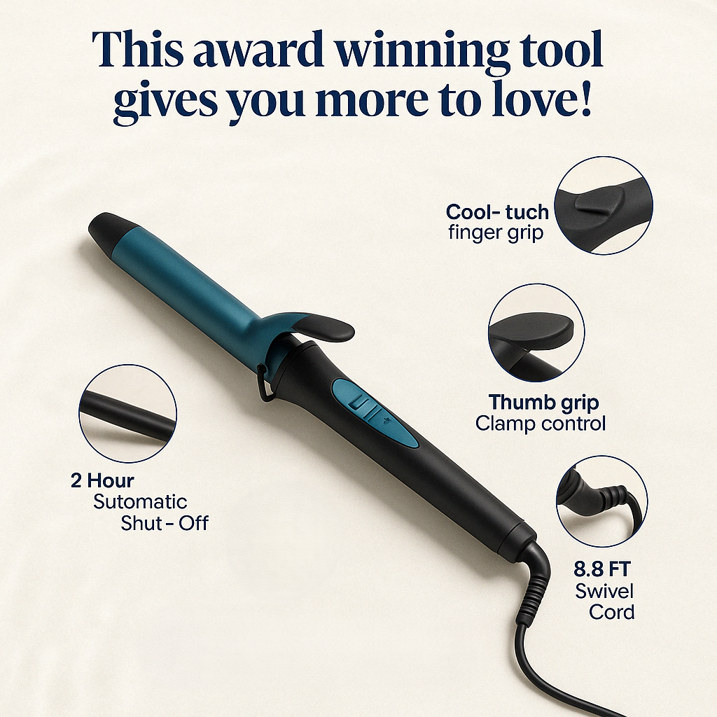 Barrel Styler Korean  Egg Roll Head Big Wave Hair Curler