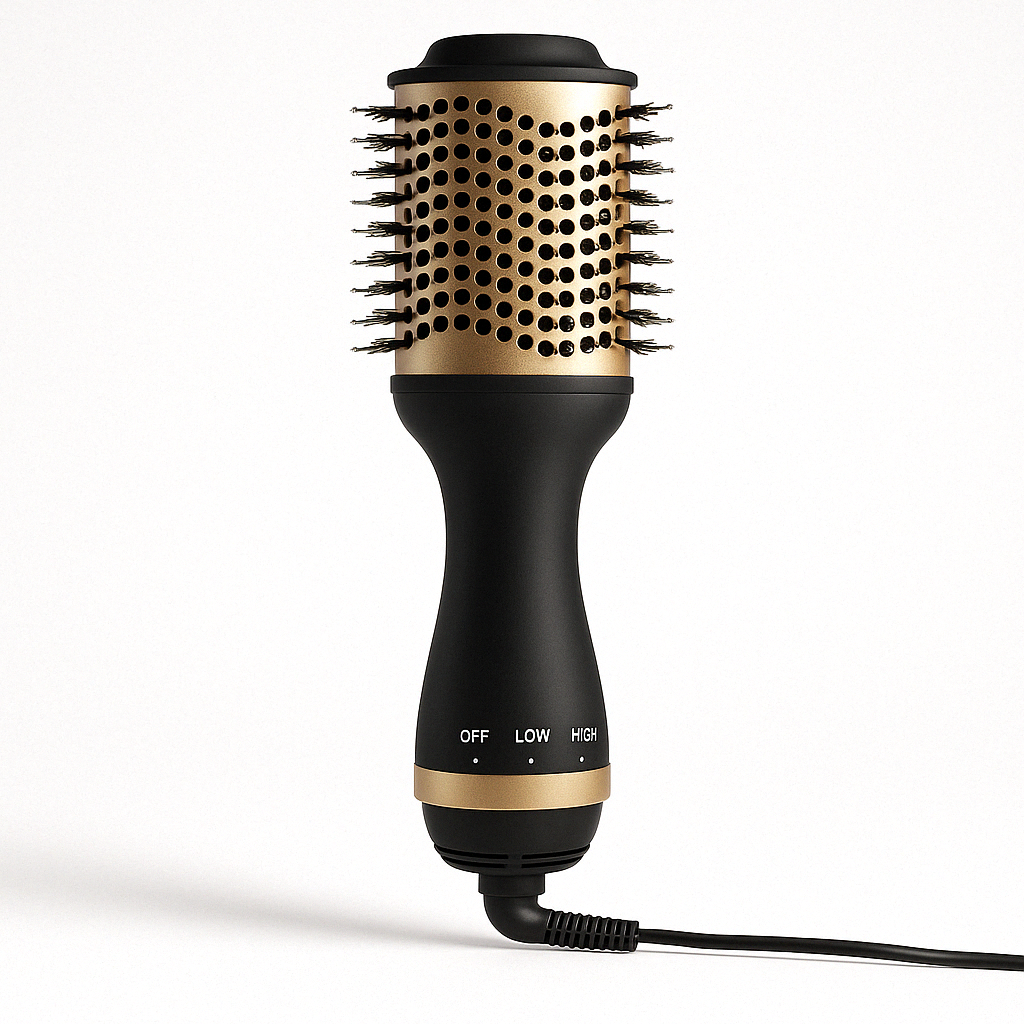 Four-in-one  Hair Dryer Brush  Multifunctional r Negative Ion Curling Iron