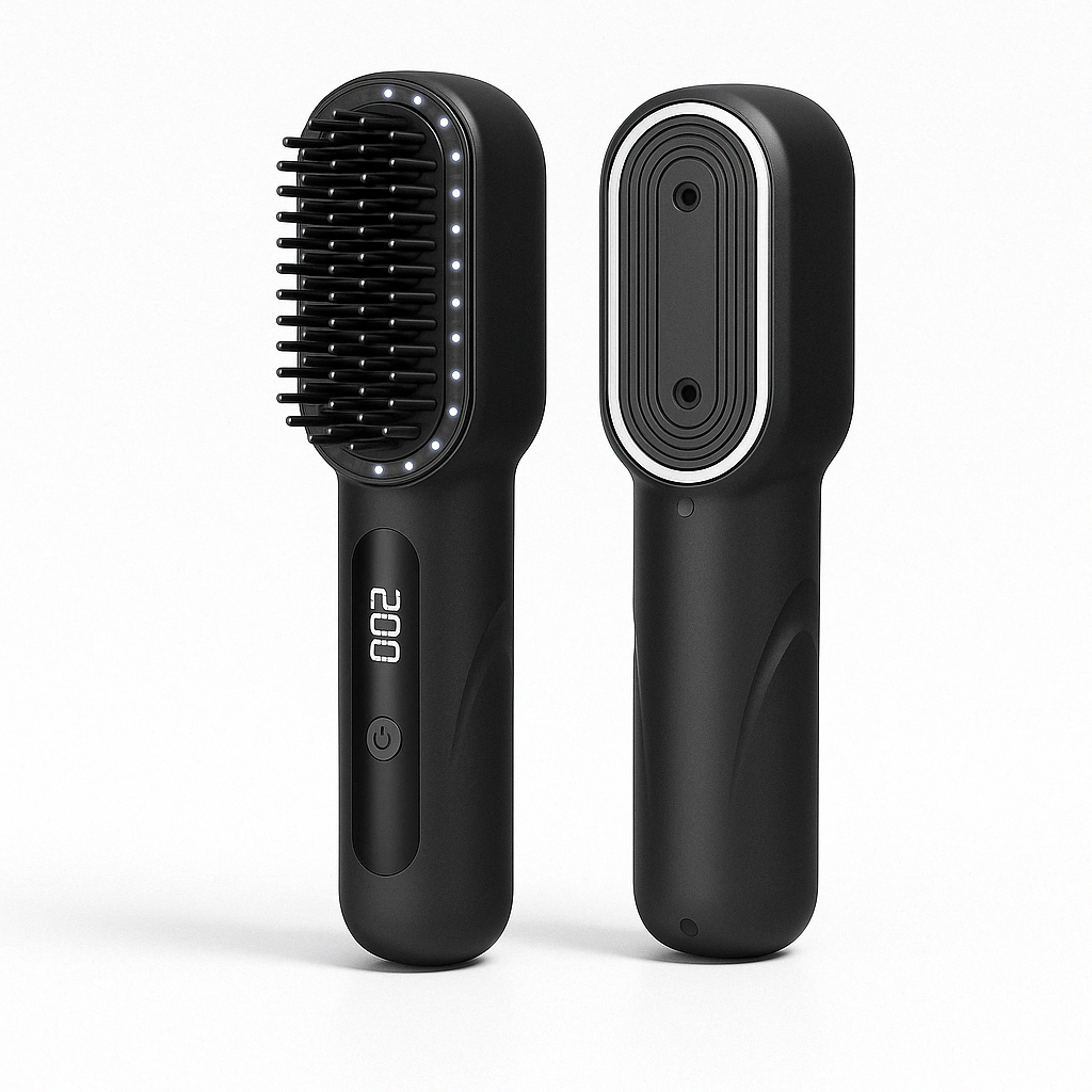 wireless straight hair comb