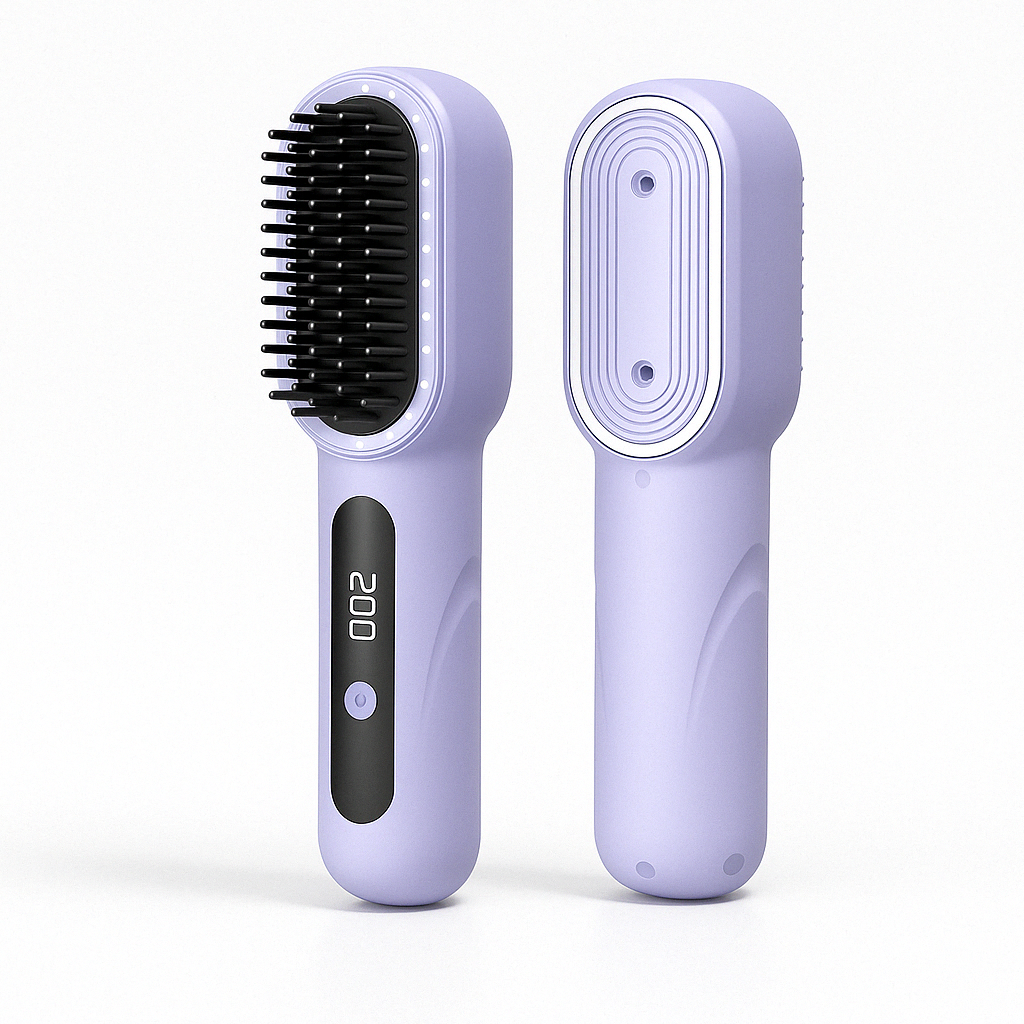 wireless straight hair comb