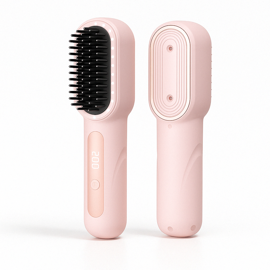 wireless straight hair comb