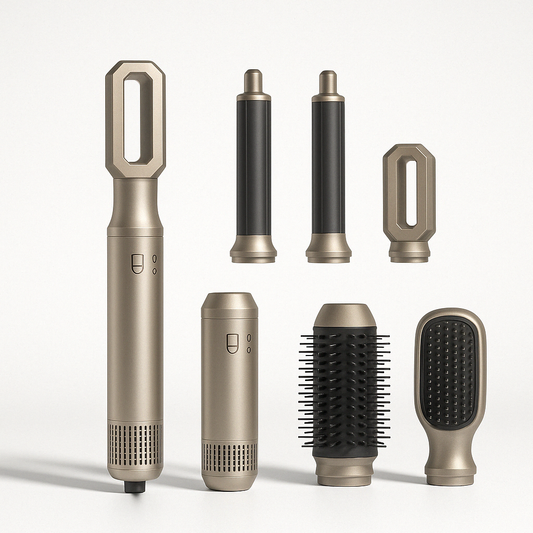 6-in-1 Airflow Styler™ – Hair Dryer, Curler, Straightener & Volumizer Brush