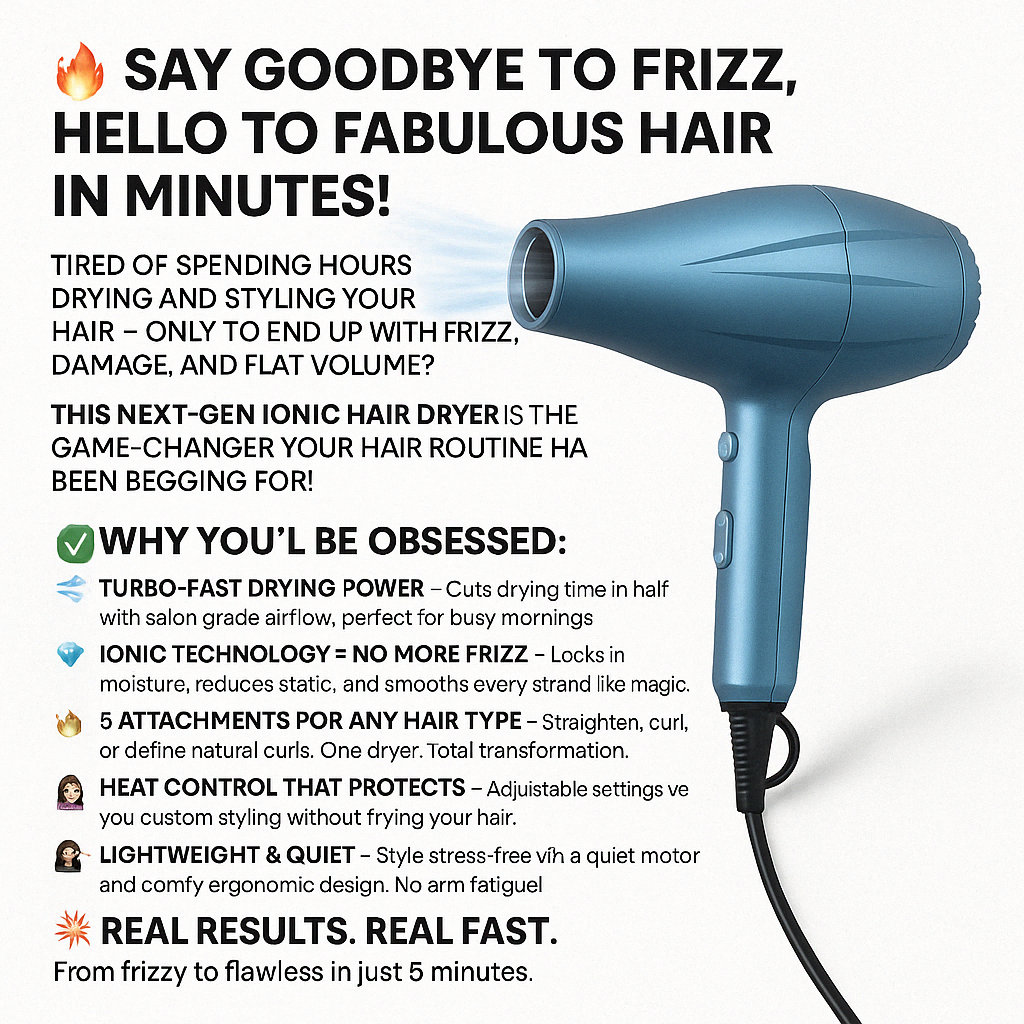 Ionic Hair Dryer Hair, Hair Salon Household