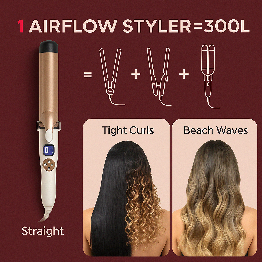 Airflow Styler curling Iron