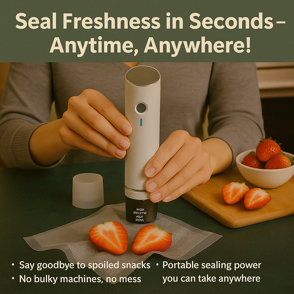 COMPACT FOOD VACUUM SEALER