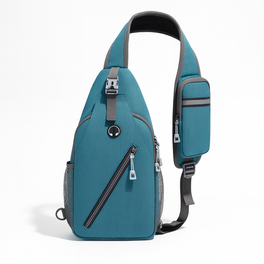 Anti-Theft Crossbody Sling Bag – Lightweight Travel & Hiking Chest Daypack