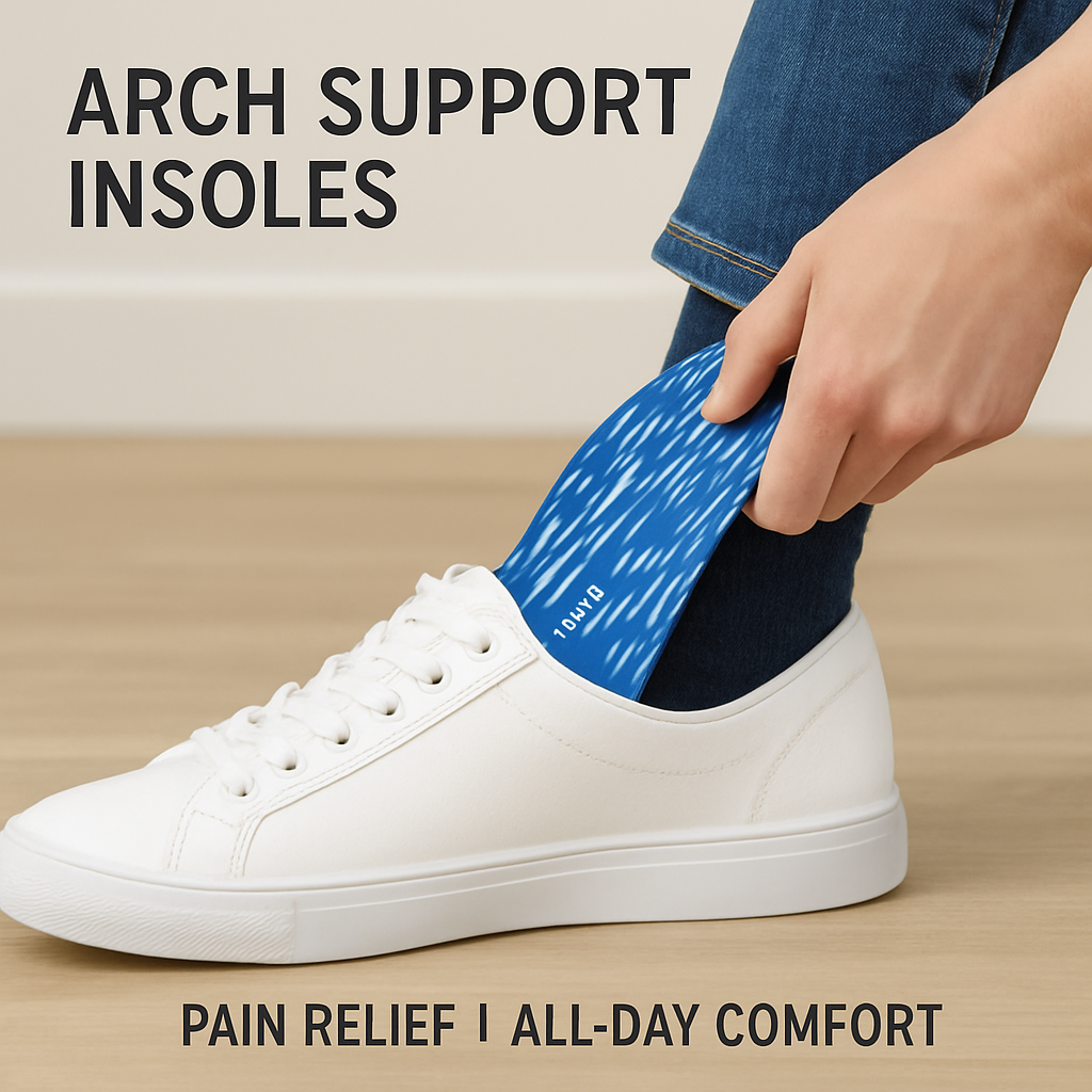 Insole High Elastic EVA Correction Insole Flat Foot Correction Insole