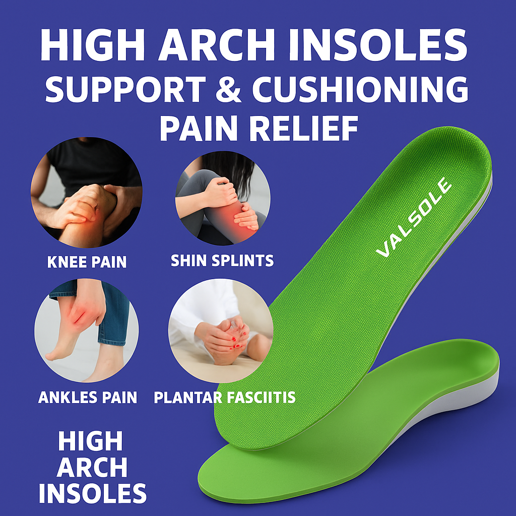 All-Purpose Support High Arch Insoles