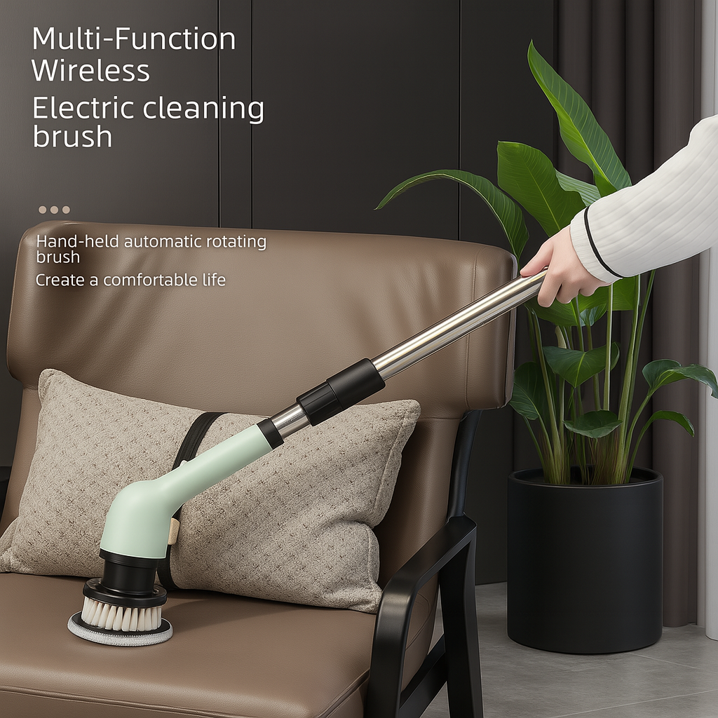 Electric Multi-function Cleaning Brush Household Kitchen Bathroom Floor