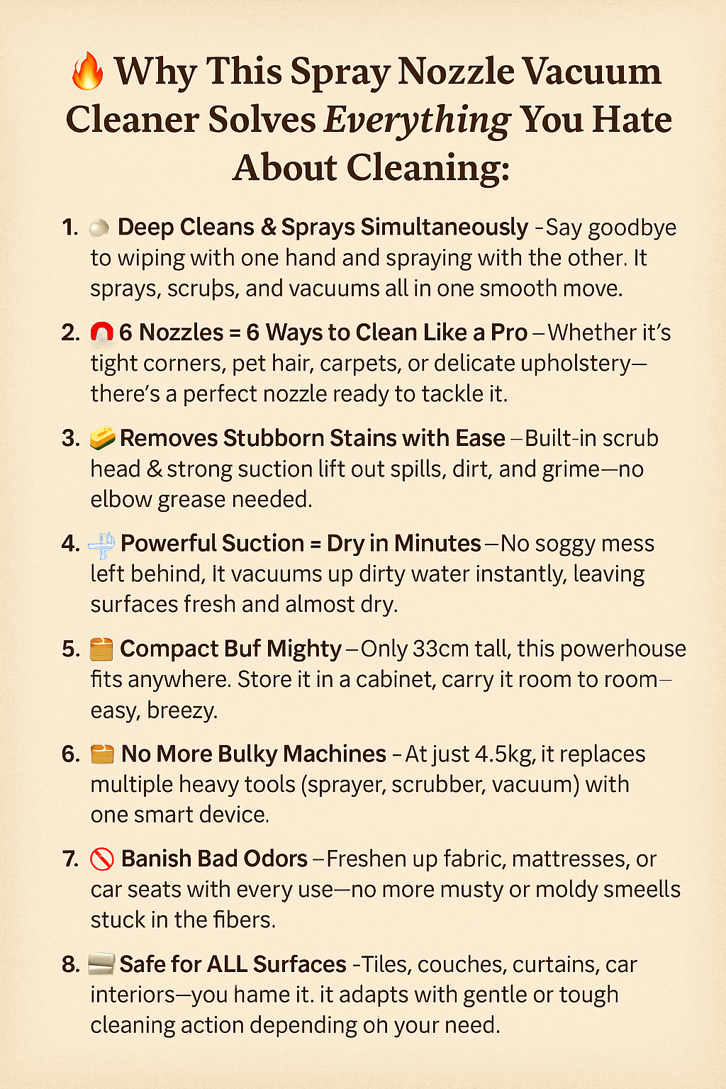 High Performance Floor and Carpet Vacuum Cleaning Machine Household Multi-Purpose Carpet Cleaner