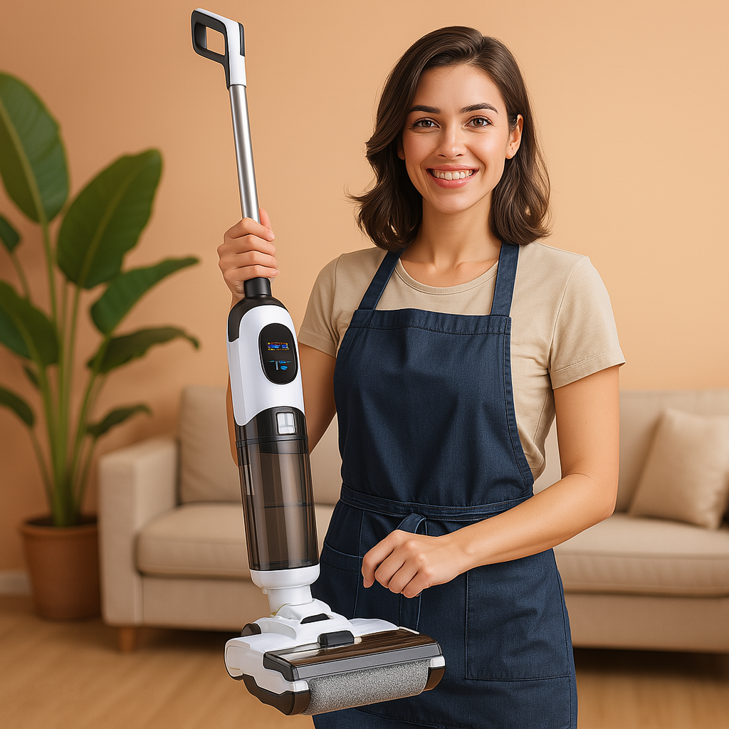 Vacuum Cleaner Mop Household Wireless Sweeping and Mopping Automatic Cleaning Mops