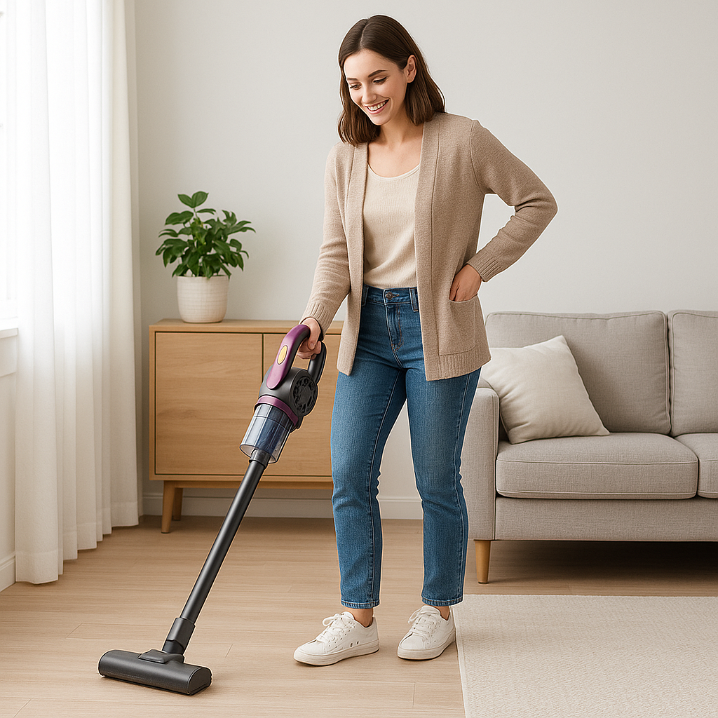 Wireless Handheld Vacuum Cleaner Ultra Quiet Integrated Carpet Washing Dust Removal Suction Machine For Home Use Strong Suction