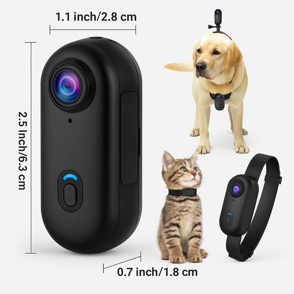 Thumb Camera WIFI  Waterproof Sports Camera 4K Outdoor Riding Skiing