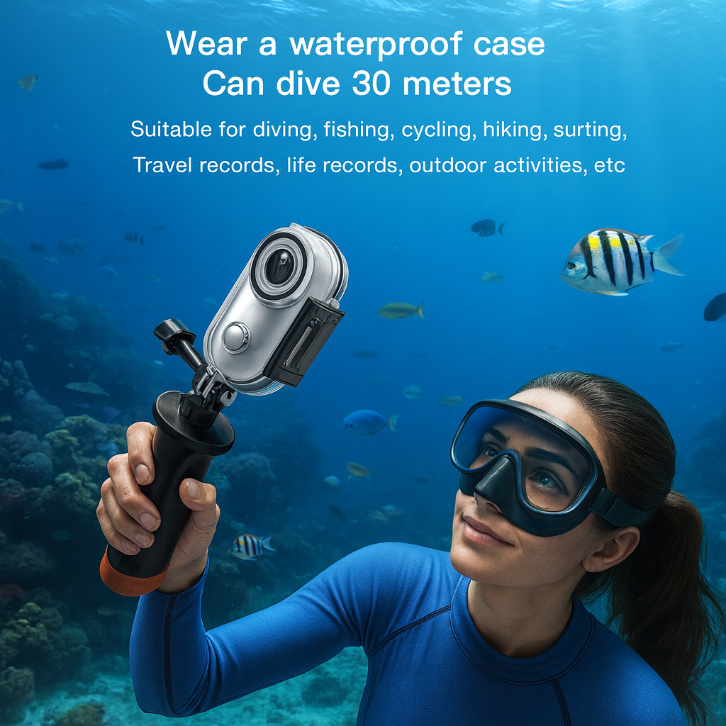 Thumb Camera WIFI  Waterproof Sports Camera 4K Outdoor Riding Skiing