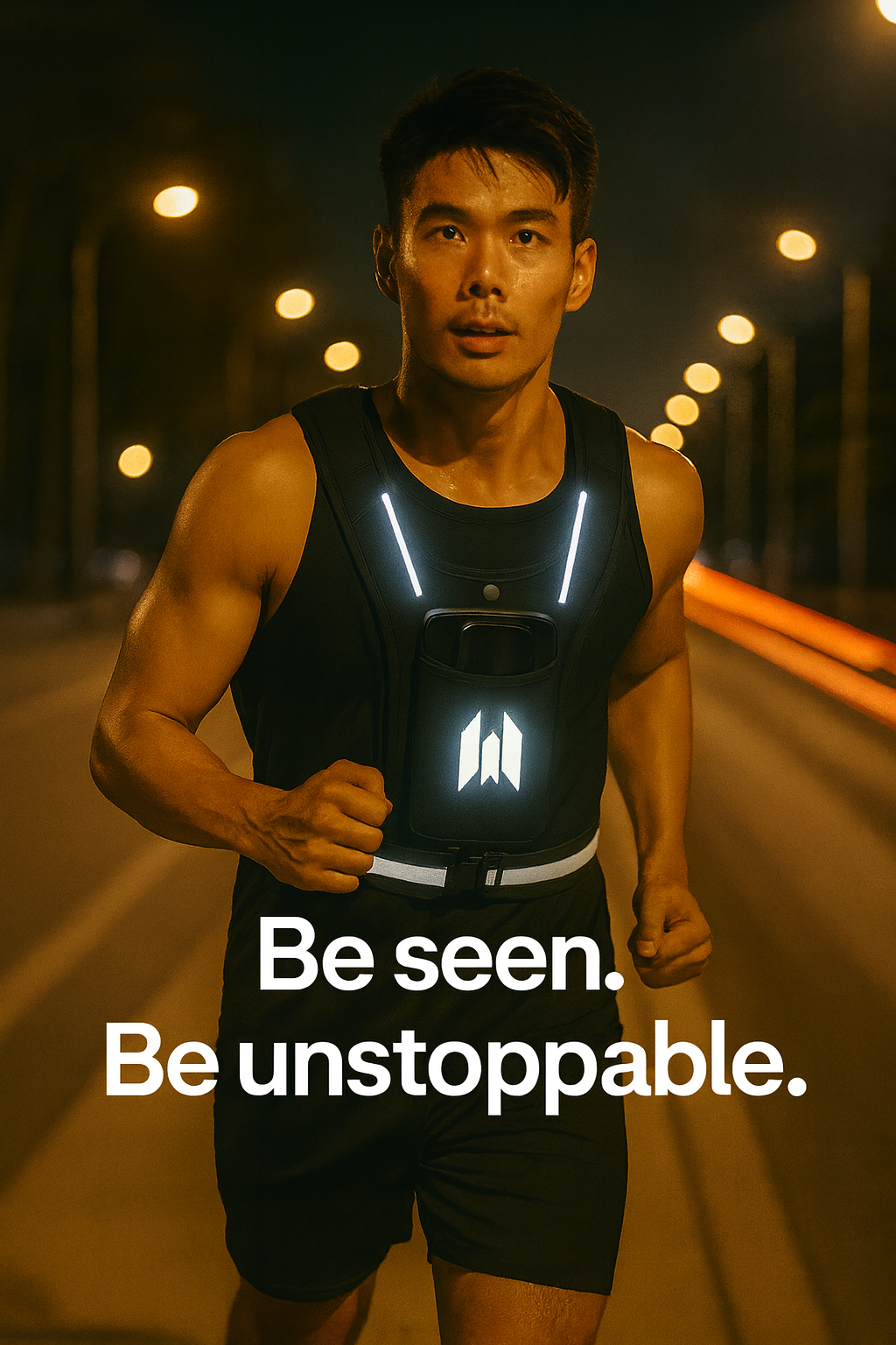 WEST BIKING Adjustable Reflective Weighted Vest – Night Running, Cardio & Strength Training Gear