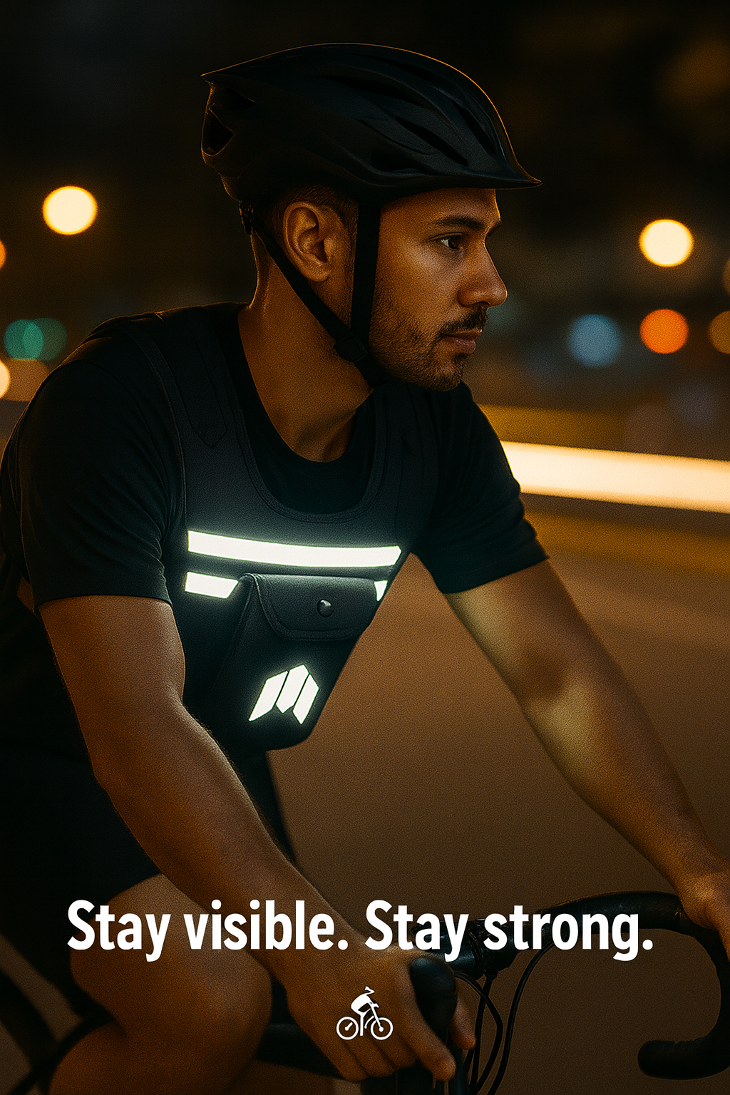 WEST BIKING Adjustable Reflective Weighted Vest – Night Running, Cardio & Strength Training Gear