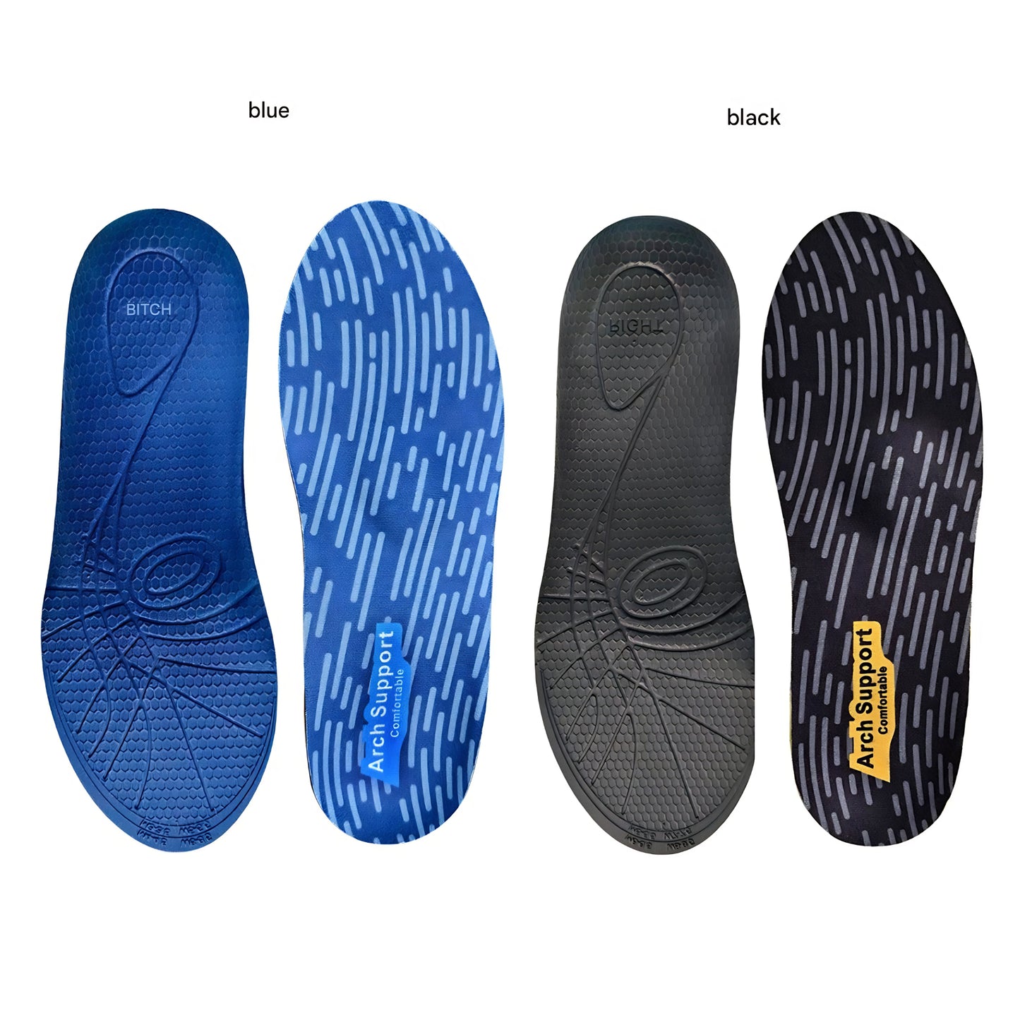 Insole High Elastic EVA Correction Insole Flat Foot Correction Insole