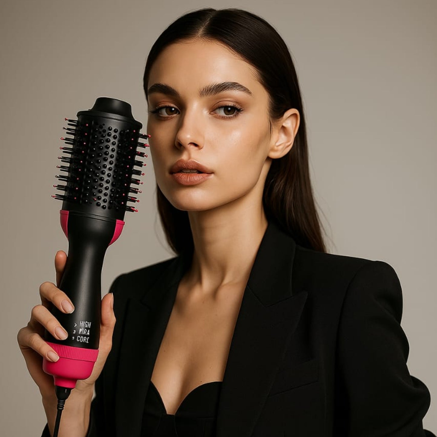Multifunctional Hair Styler Brush – Smooth, Curl & Volumize with Ease