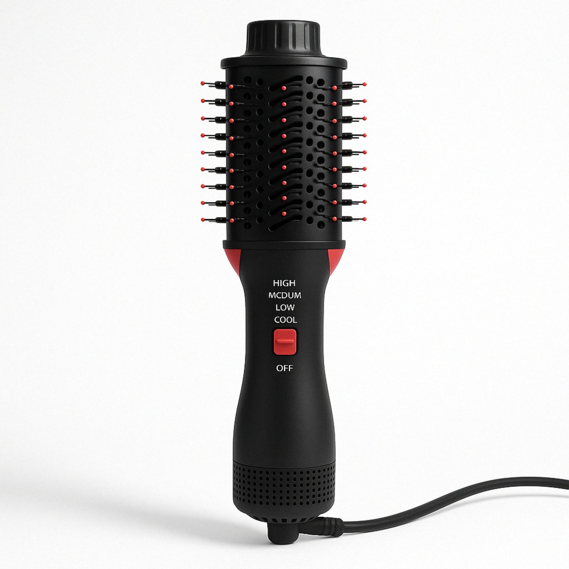Salon One-Step Hair Dryer Brush – 4-in-1 Hot Air Styler, Volumizer, Straightener & Curler