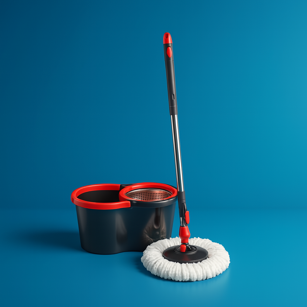 Microfiber Spin Mop, Bucket Floor Cleaning System