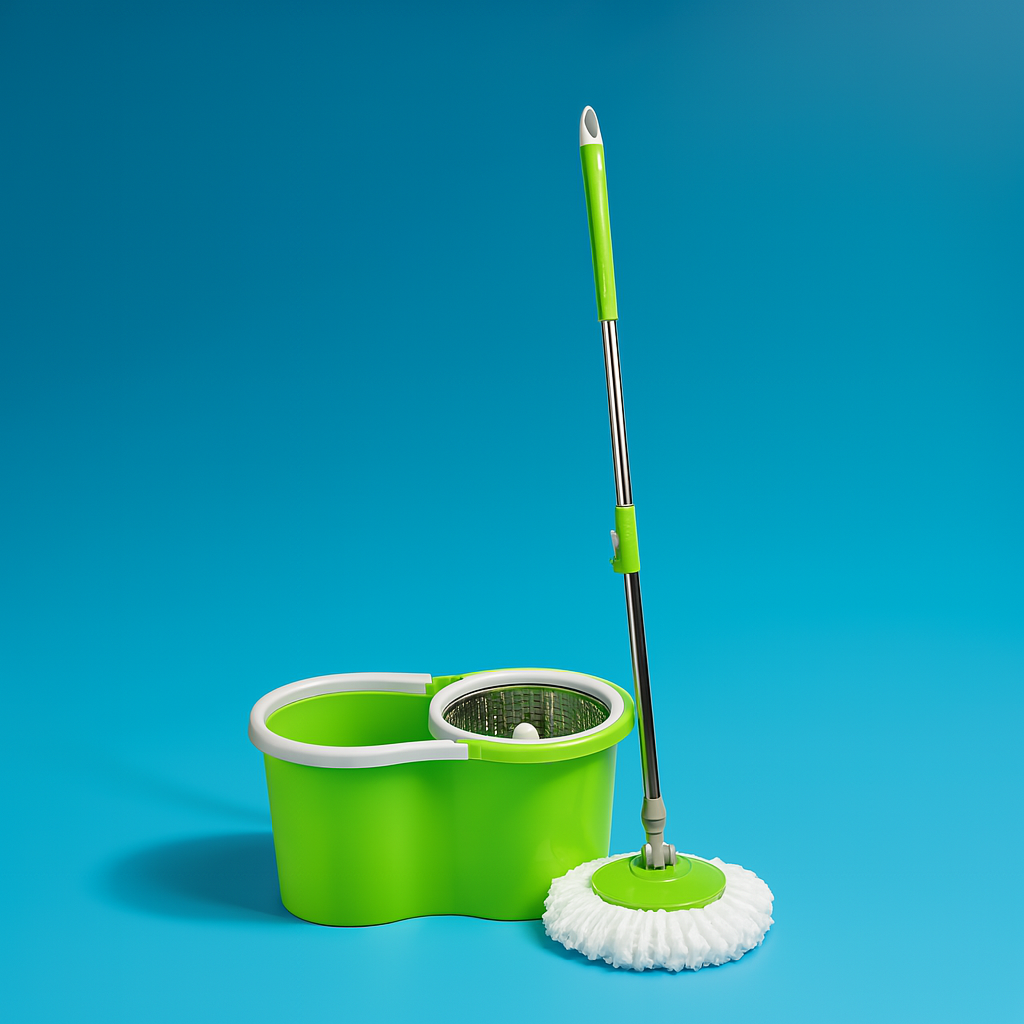 Microfiber Spin Mop, Bucket Floor Cleaning System