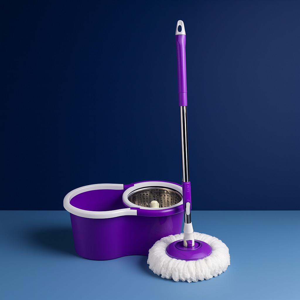 Microfiber Spin Mop, Bucket Floor Cleaning System