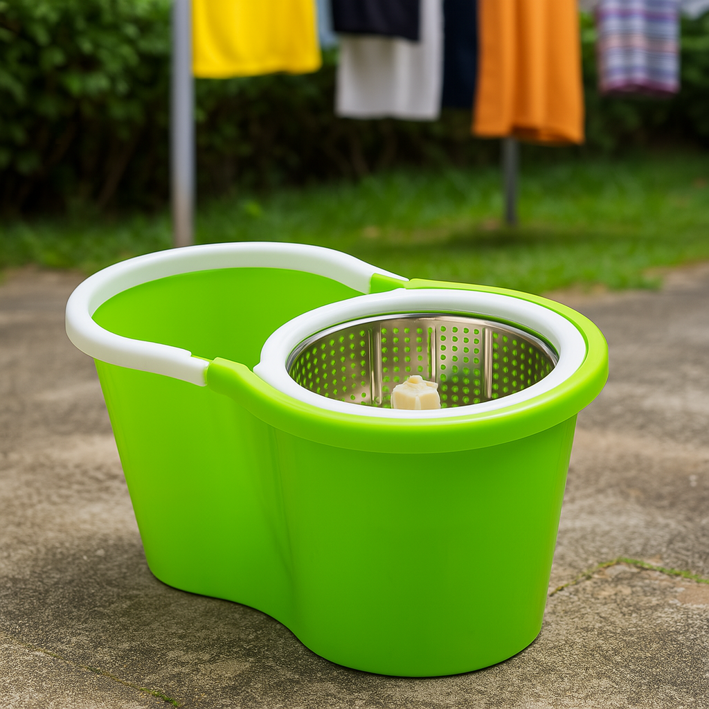 Microfiber Spin Mop, Bucket Floor Cleaning System