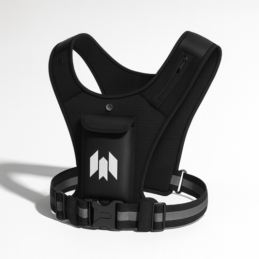 WEST BIKING Adjustable Reflective Weighted Vest – Night Running, Cardio & Strength Training Gear