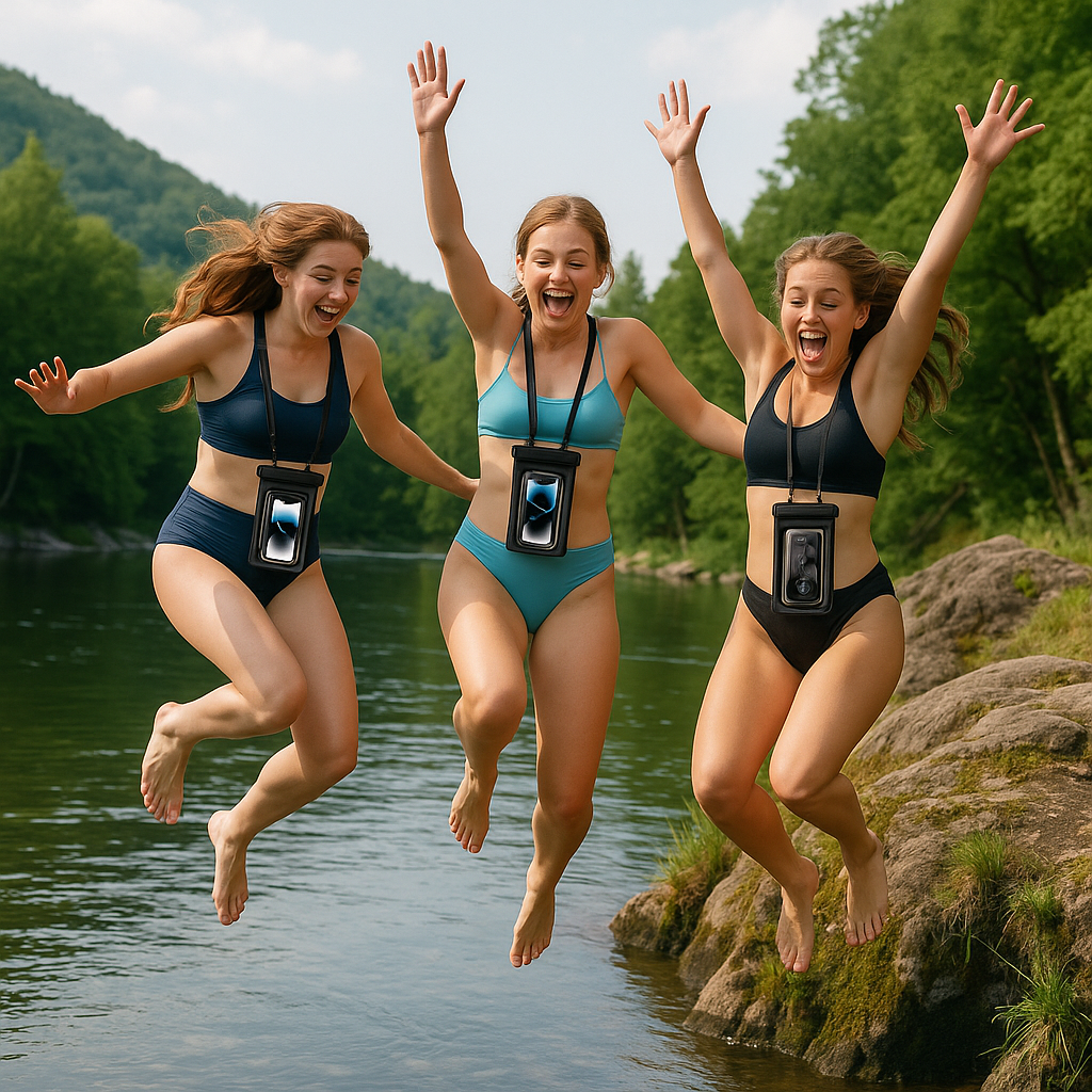 Swimming Mobile Phone Waterproof Cover Pouch