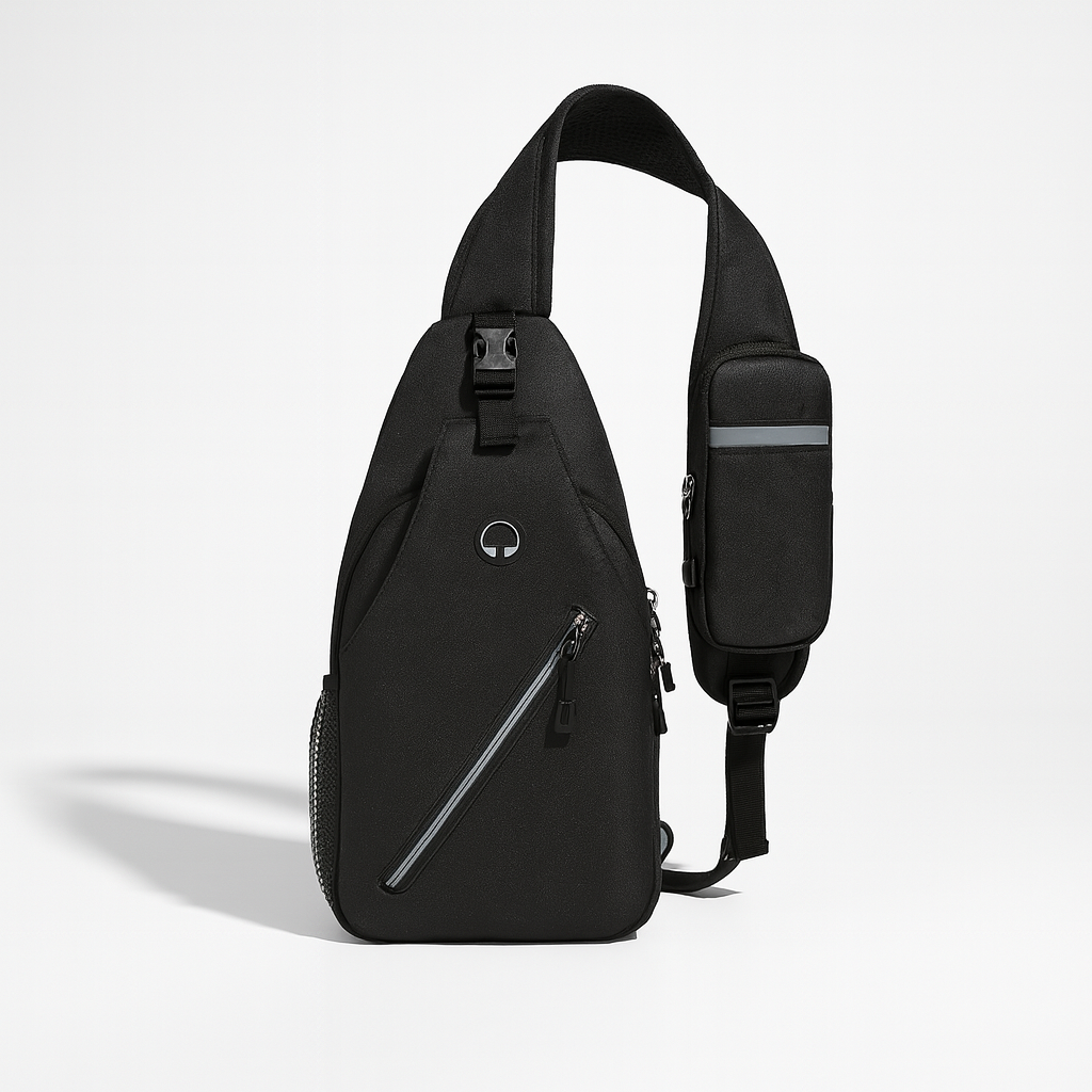 Anti-Theft Crossbody Sling Bag – Lightweight Travel & Hiking Chest Daypack