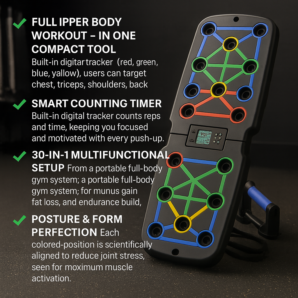 Home Multifunctional Push Up Training Board