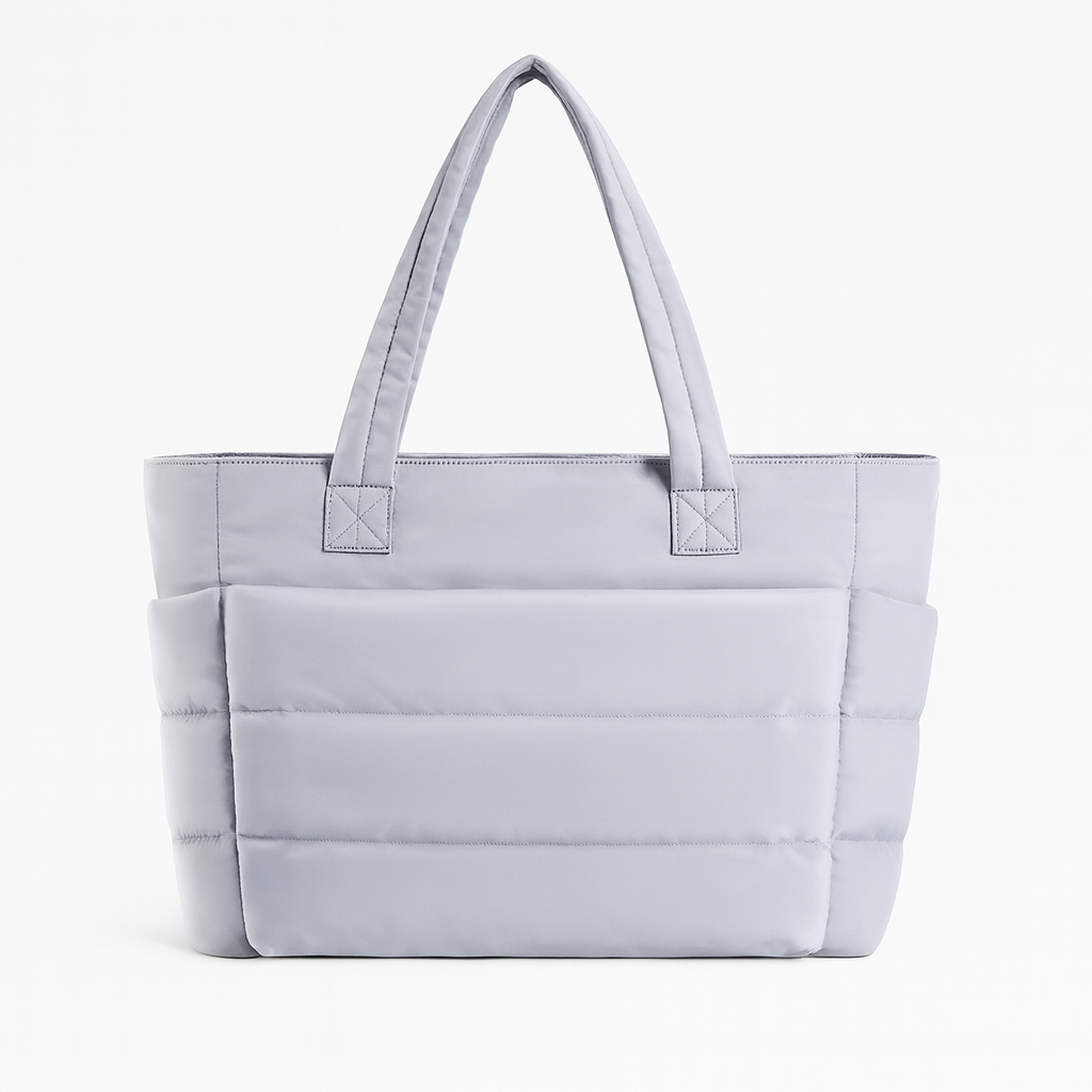 Tote Bag for Women – Lightweight Quilted Puffy Shoulder Handbag for Travel, Work, Gym & Everyday Use